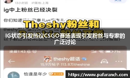 IG状态引发热议CSGO赛场表现引发粉丝与专家的广泛讨论