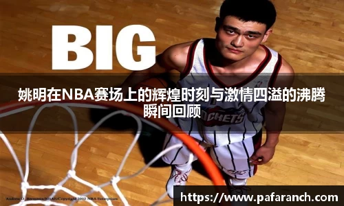 姚明在NBA赛场上的辉煌时刻与激情四溢的沸腾瞬间回顾